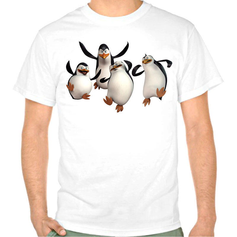 Jual Kaos, T-Shirt, Eceran atau Grosir, Penguins of Madagascar