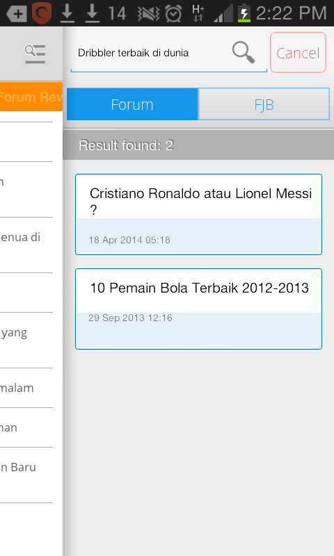 Dribbler Sepak Bola Terbaik Sejagat