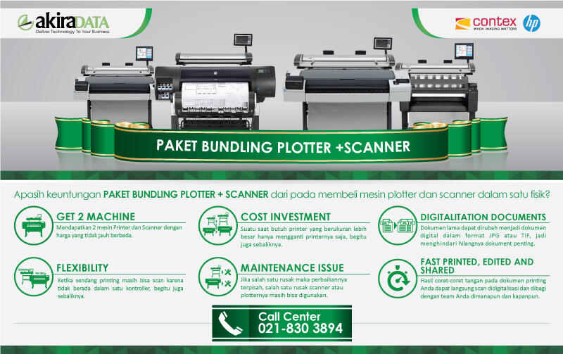 Paket Scanner dan plotter