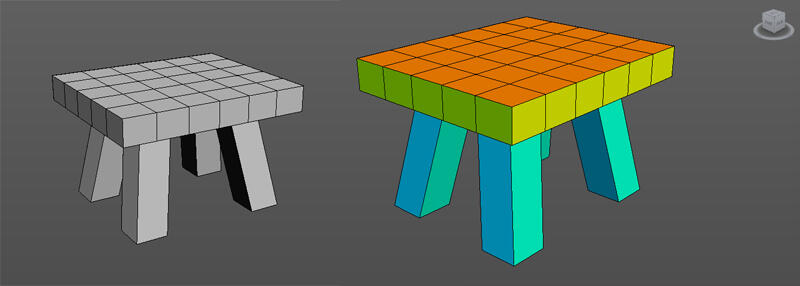 sebelum nge texture ... kita set UV layout dulu gan ...