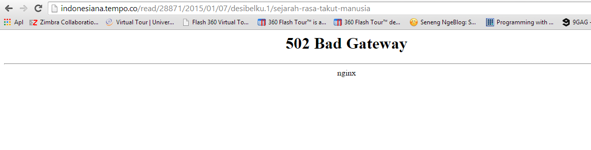 &#91;HELP&#93; Website Sering Error Bad Gateway 502 Nginx 