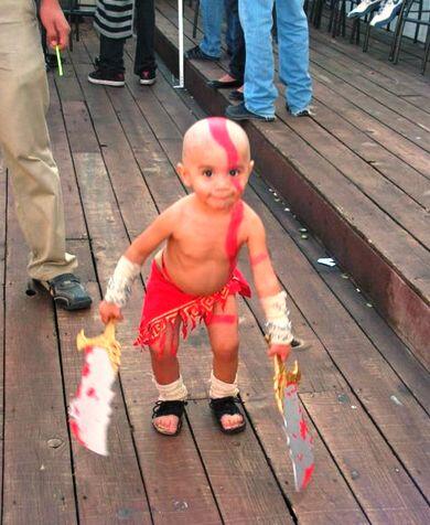 Funny Baby Cosplay