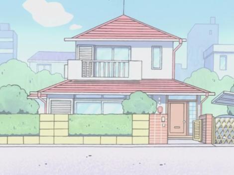 Denah Rumah  Nobita All Desain