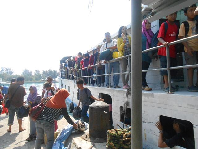 (catper) murah meriah ke pulang tidung peak season dari bandung