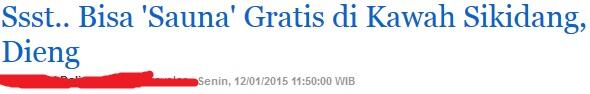 Judul Berita Online yang Mulai Monoton