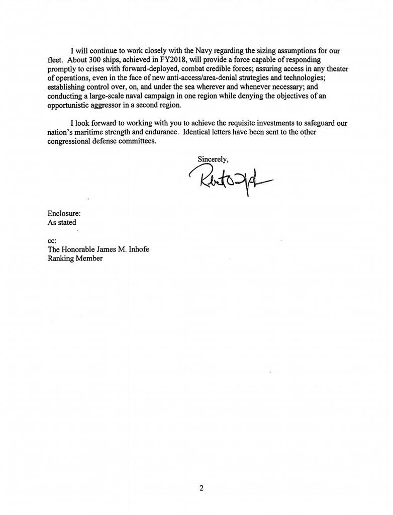 &#91;BWK&#93; Document: Navy’s 30-Year Shipbuilding Plan for Fiscal Year 2015 