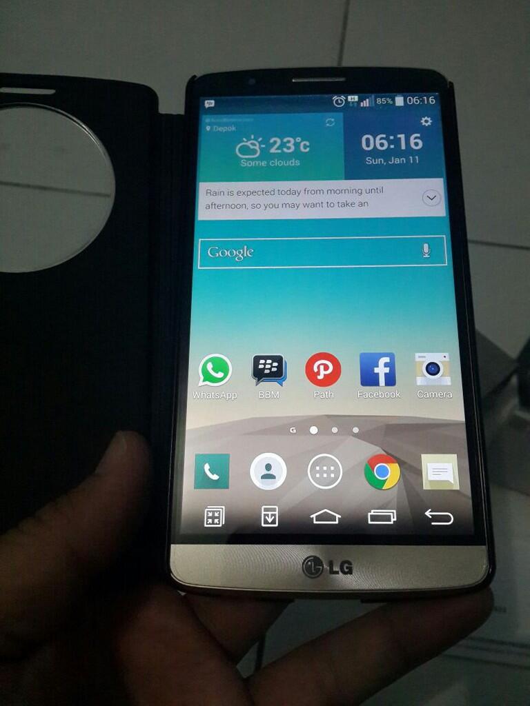 LG G3 Gold Mulusss Like New