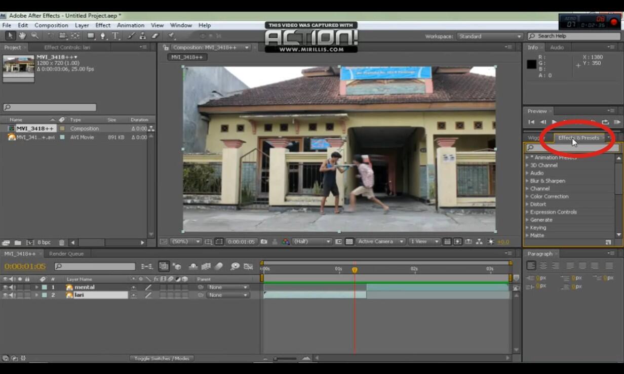 Buat efect lari cepat sinetron GGS dirumah! 