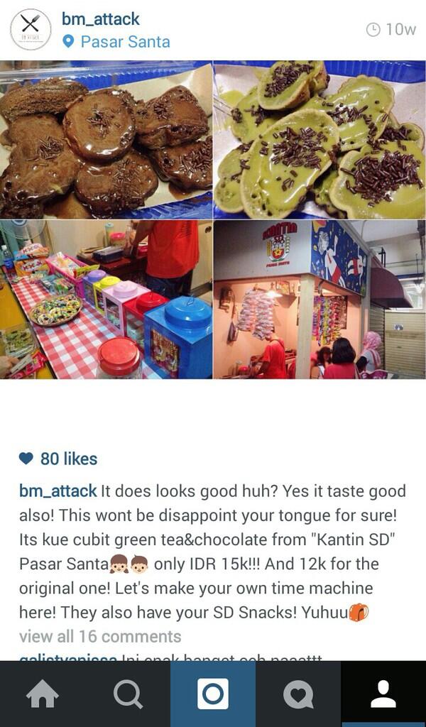 Kantin SD Pasar Santa - Mesin Waktu Menuju Indahnya Masa Kecil