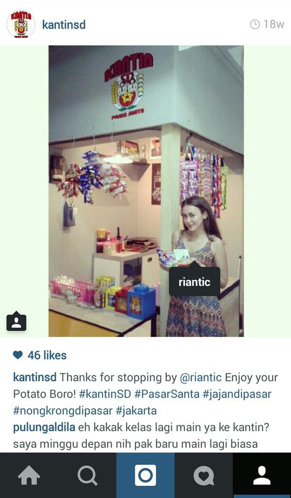 Kantin SD Pasar Santa - Mesin Waktu Menuju Indahnya Masa Kecil