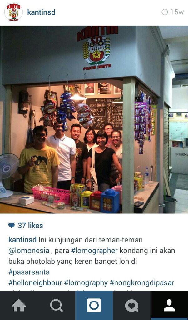 Kantin SD Pasar Santa - Mesin Waktu Menuju Indahnya Masa Kecil