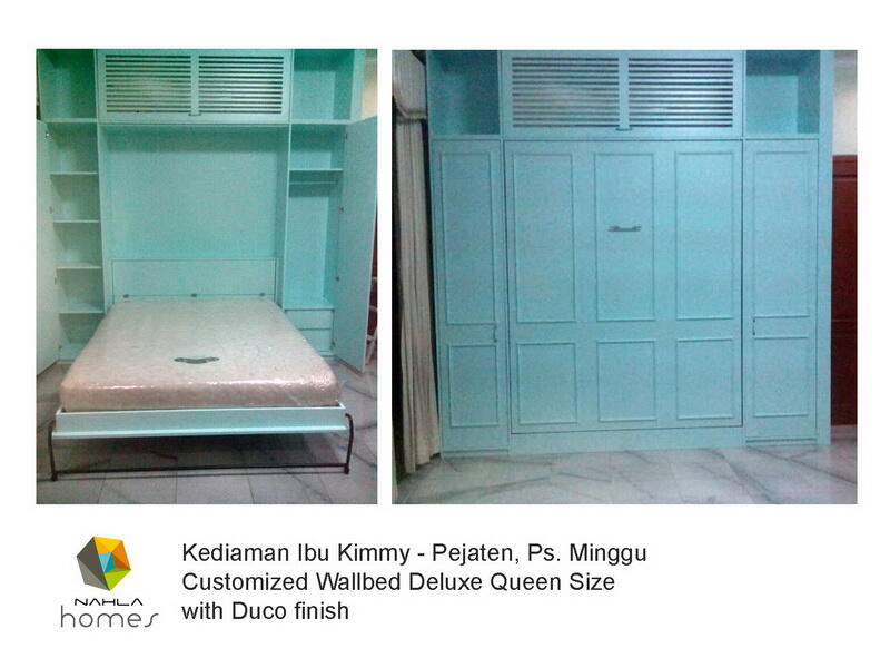 Terjual Nahla WallBed / Murphy Bed "Space Saving Furniture 