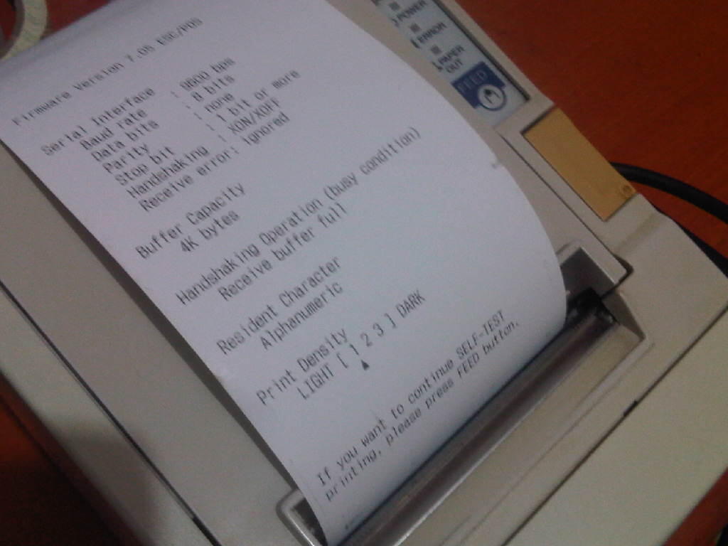 JUAL : Printer POS/STRUK thermal EPSON TM-T88 seri III