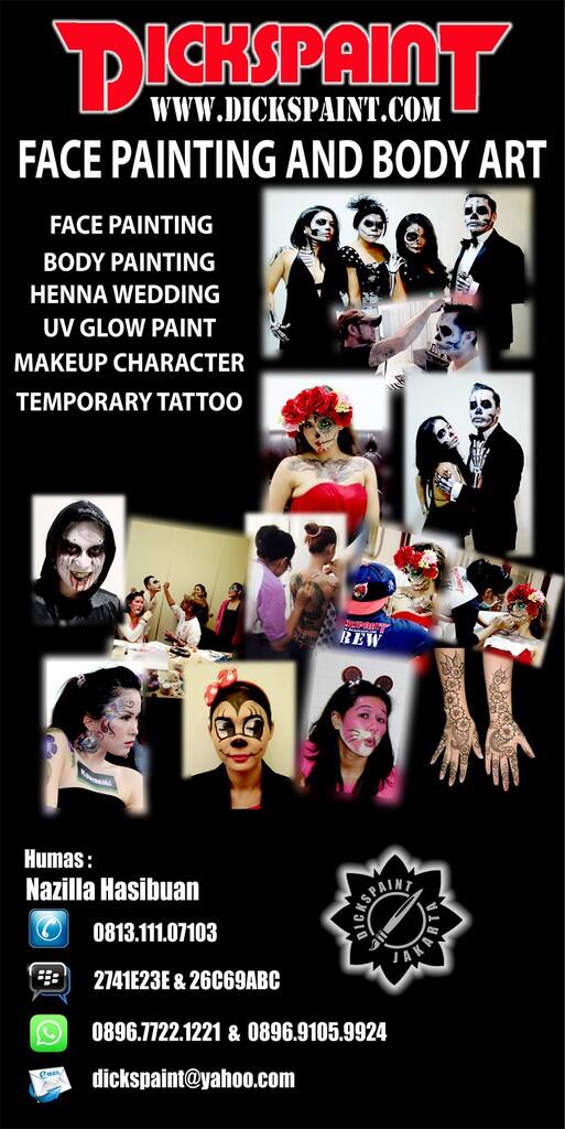 FACE PAINTING dan BODY PAINTING INDONESIA