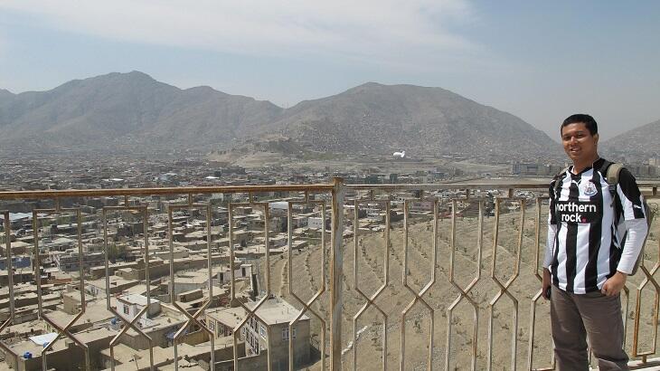 Nyangsang di Kabul - Afghanistan