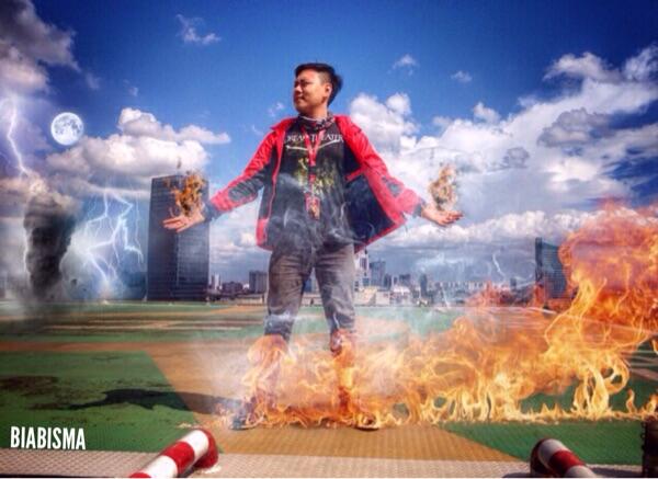 Iseng edit2 pake hp.. #helipad