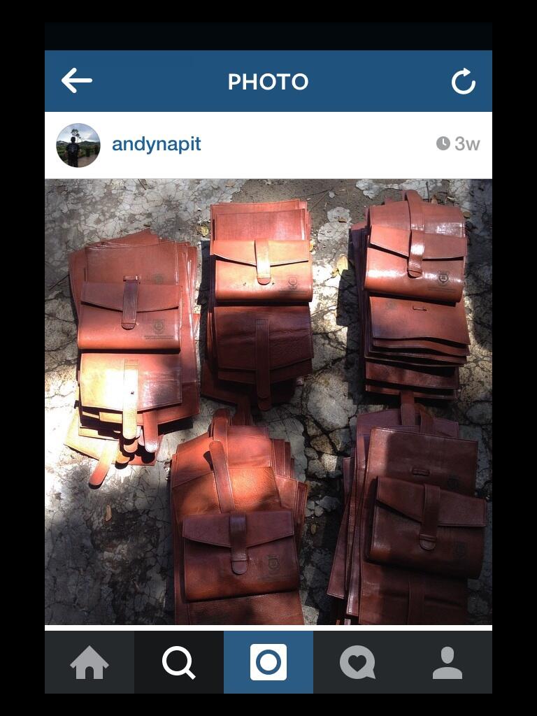Vendor Pengrajin Kulit Andynapit (agenda,ID card,belt,bag,wallet,lanyard,etc) Bandung