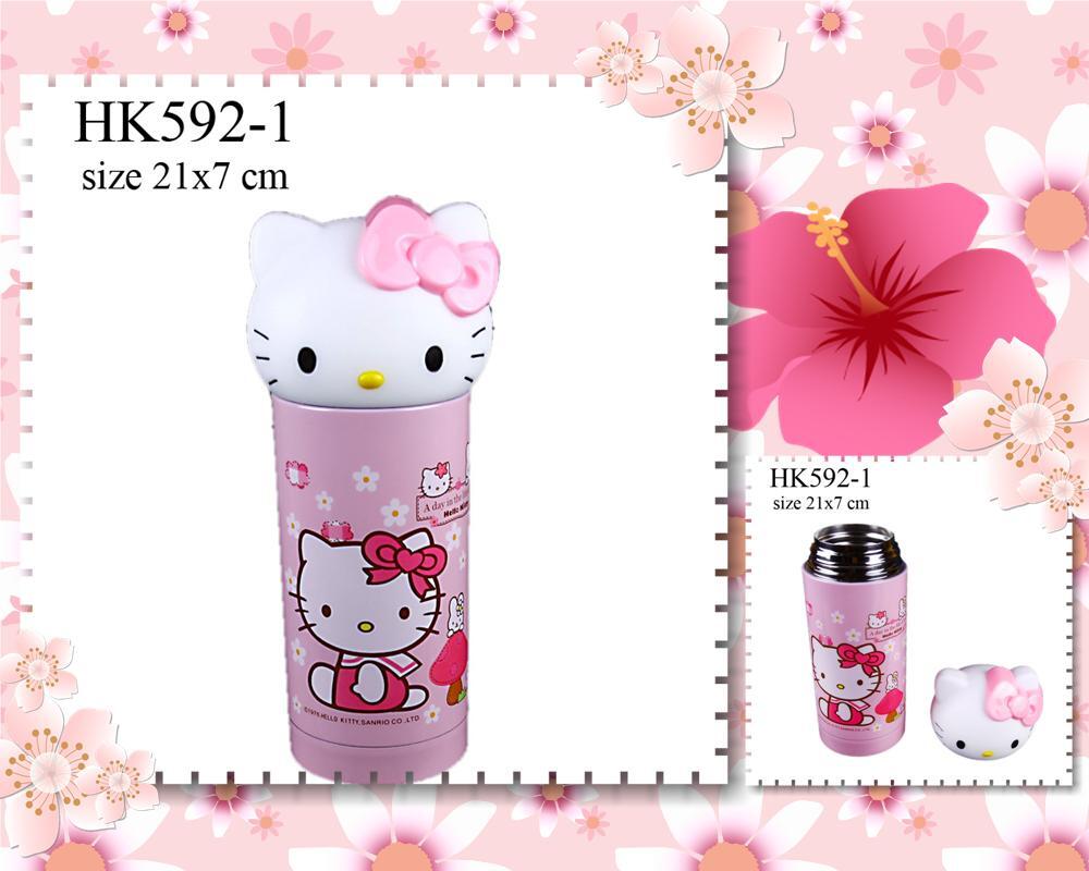 Botol, cetakan, Gelas, sendok, garpu, mangkok, piring , tempat bekal Hello Kitty