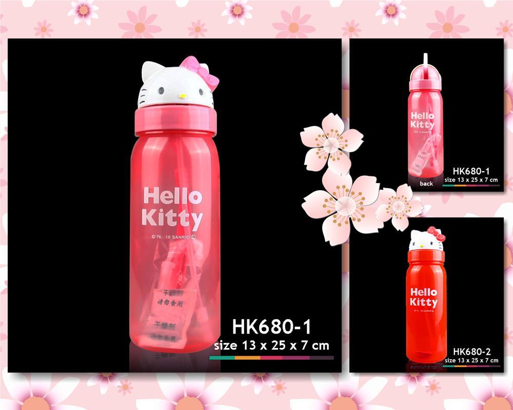 Botol, cetakan, Gelas, sendok, garpu, mangkok, piring , tempat bekal Hello Kitty