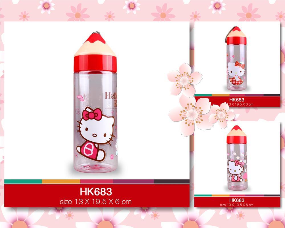 Botol, cetakan, Gelas, sendok, garpu, mangkok, piring , tempat bekal Hello Kitty