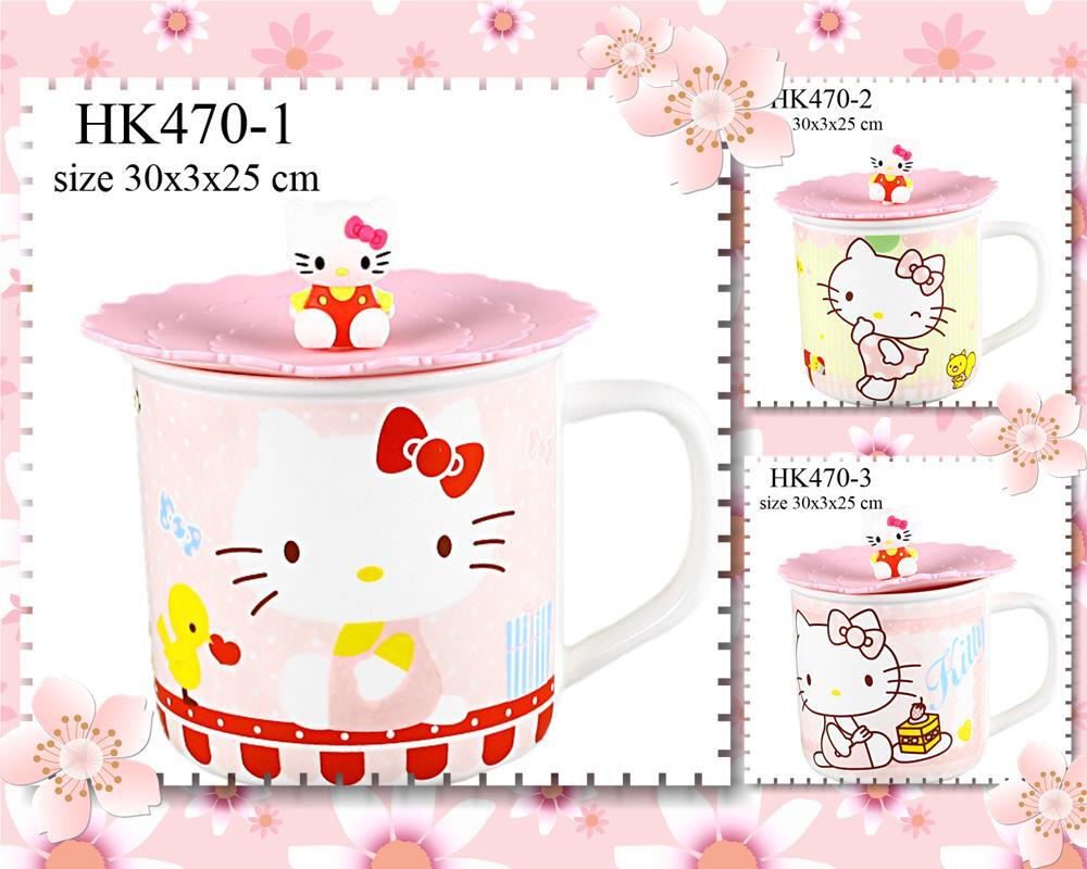 Botol, cetakan, Gelas, sendok, garpu, mangkok, piring , tempat bekal Hello Kitty