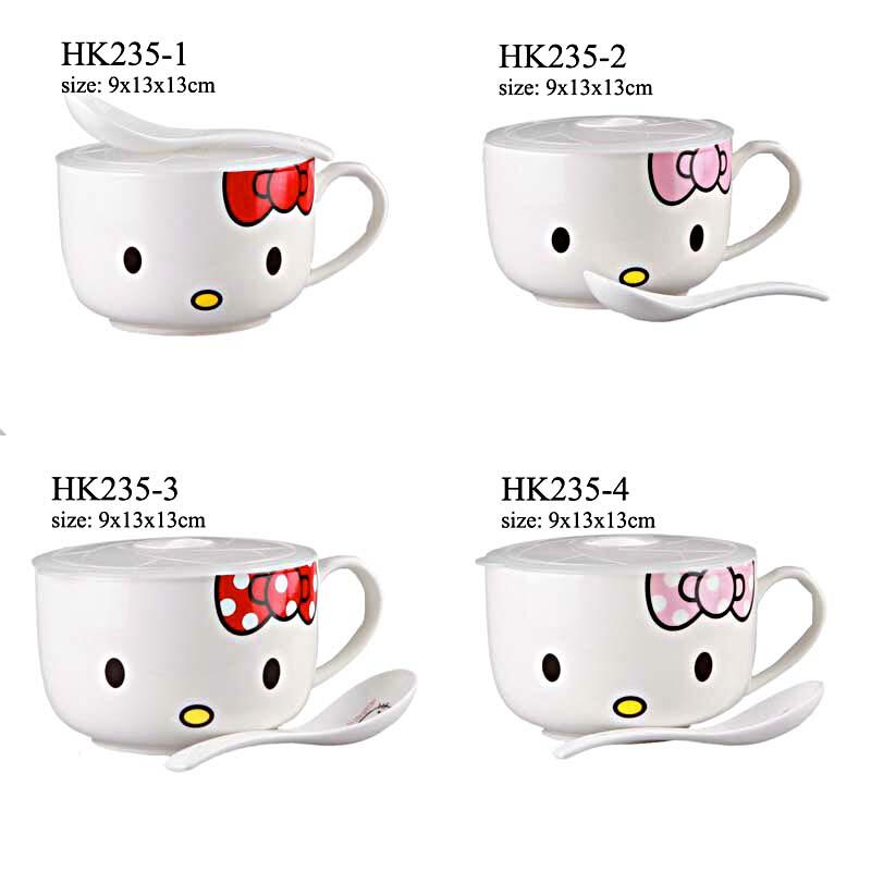 Botol, cetakan, Gelas, sendok, garpu, mangkok, piring , tempat bekal Hello Kitty