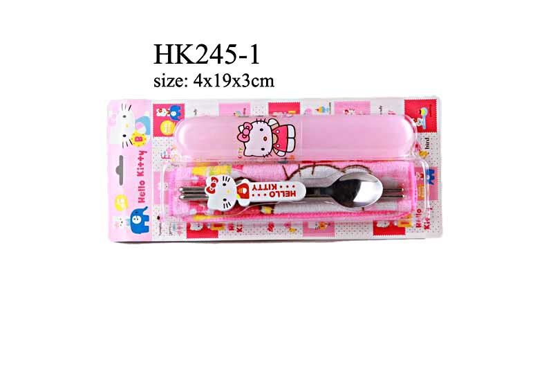 Botol, cetakan, Gelas, sendok, garpu, mangkok, piring , tempat bekal Hello Kitty