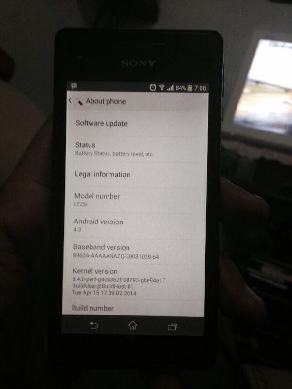 Sony Xperia V
