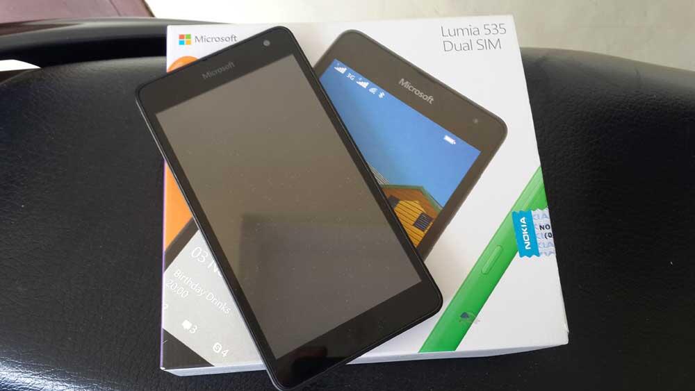 Microsoft Lumia 535, dual SIM, Windows 8.1, RAM 1 GB