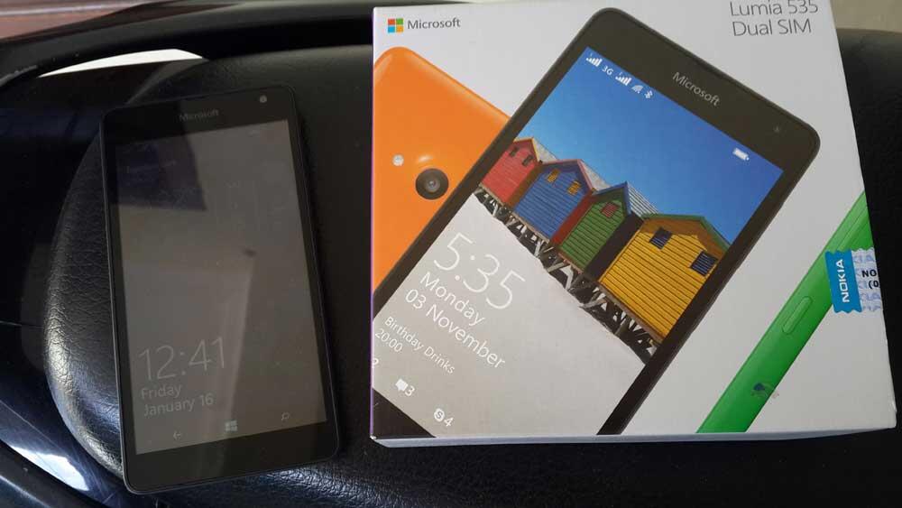 Microsoft Lumia 535, dual SIM, Windows 8.1, RAM 1 GB