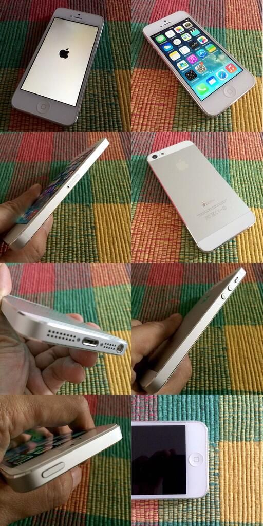IPHONE 5 16Gb SILVER UNIT ONLY KINCLONG BENER