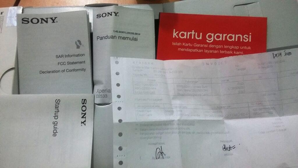 SONY EXPERIA C3 baru 2 minggu!!
