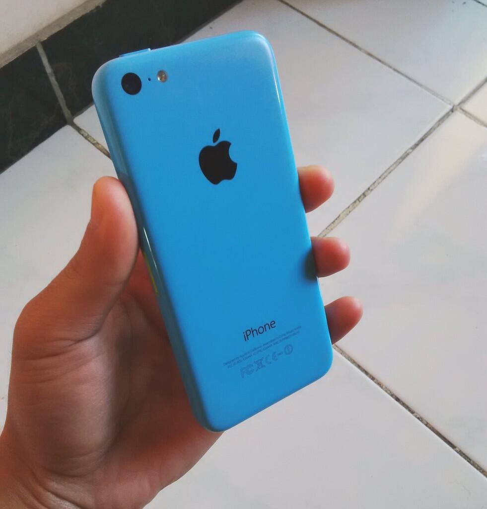 Iphone 5C Blue 32gb Termurah Solo