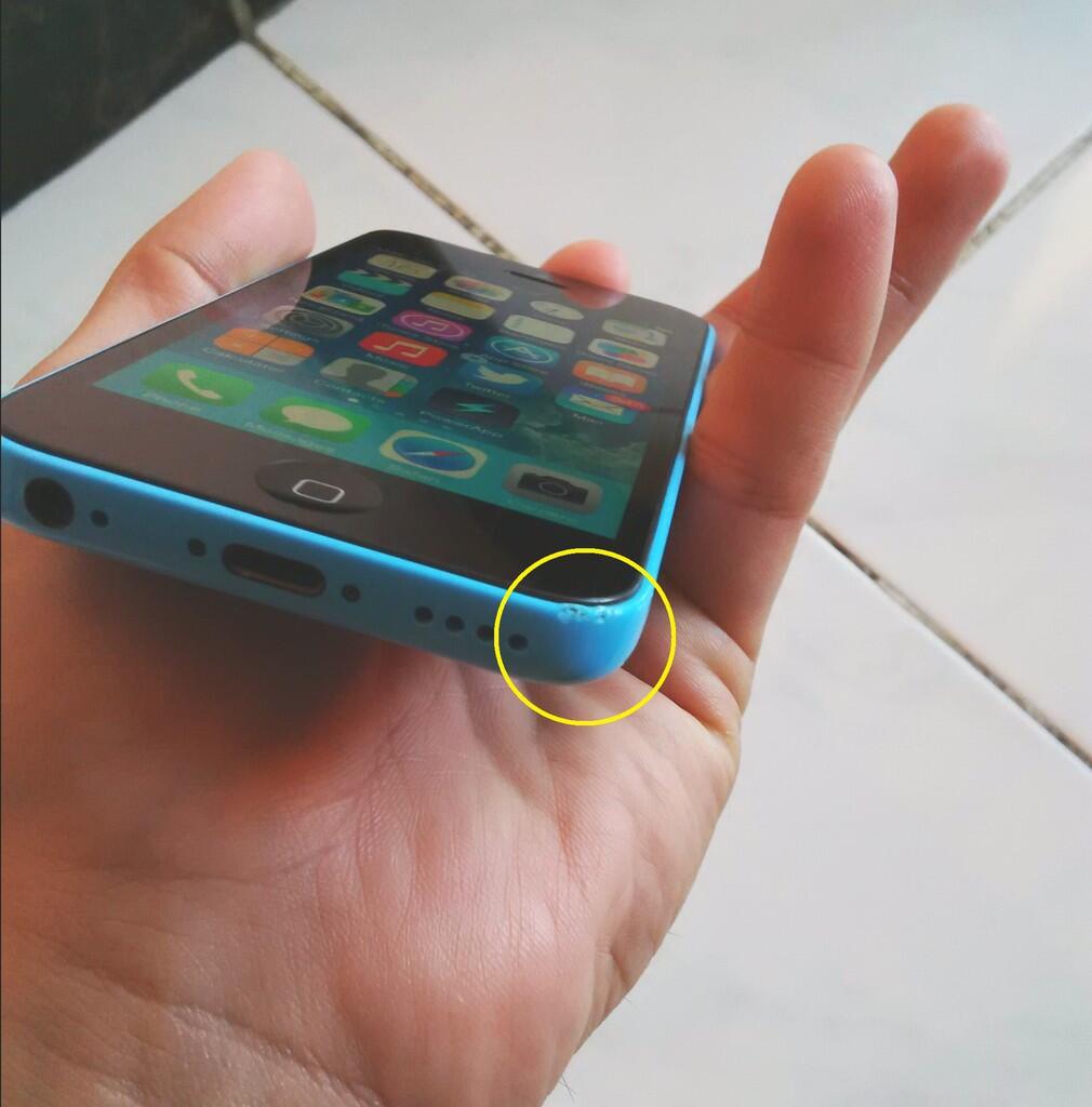 Iphone 5C Blue 32gb Termurah Solo