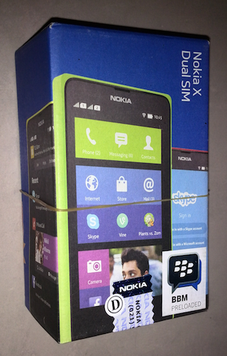 Jual HP Nokia X Android - Dual Sim - BNIB - COD