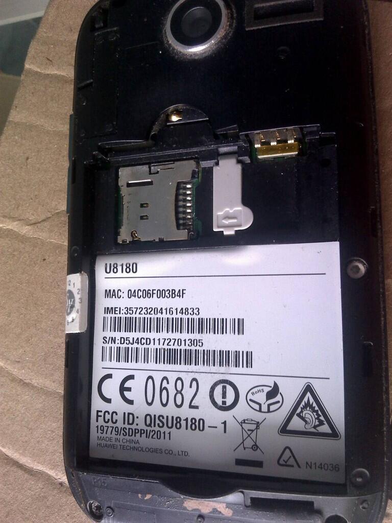 Huawei U8180 IDEOS X1 (Android)
