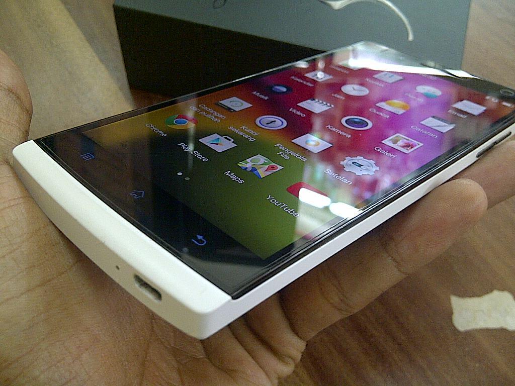 jual oppo fine 5 32gb 99% mulus lengkap garansi