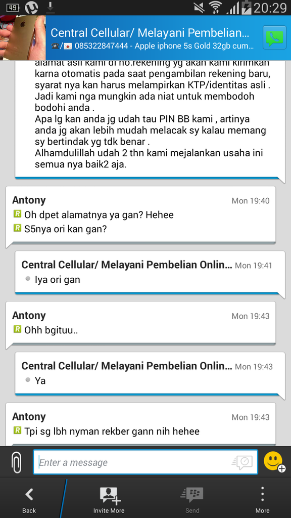 Hati - hati dengan seller penipu (Roman Mustafa)