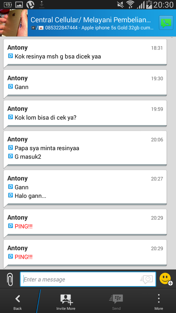 Hati - hati dengan seller penipu (Roman Mustafa)