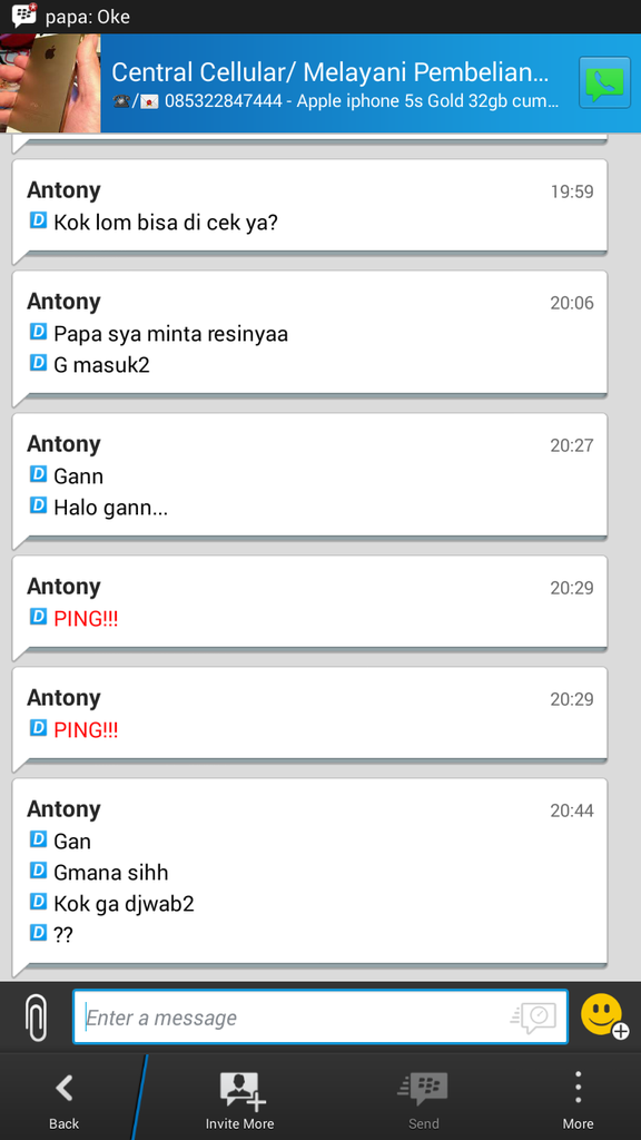 Hati - hati dengan seller penipu (Roman Mustafa)