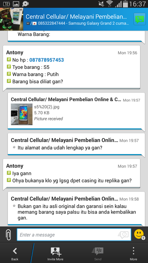 Hati - hati dengan seller penipu (Roman Mustafa)