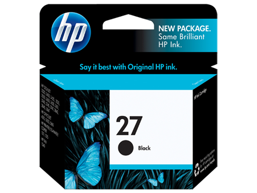 cartridge/catridge hp 27 black