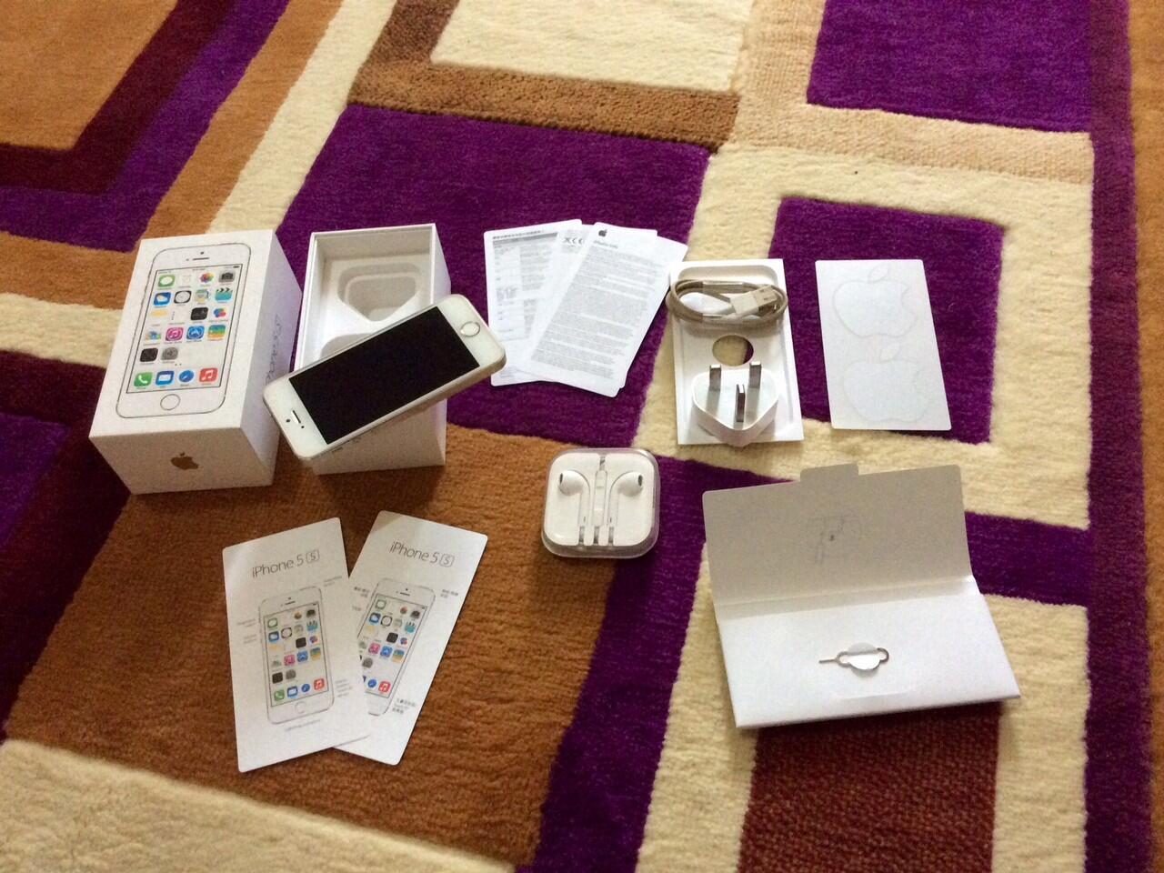 iPhone 5S 16GB Gold second Muluslussluss murah rekber ok!!!