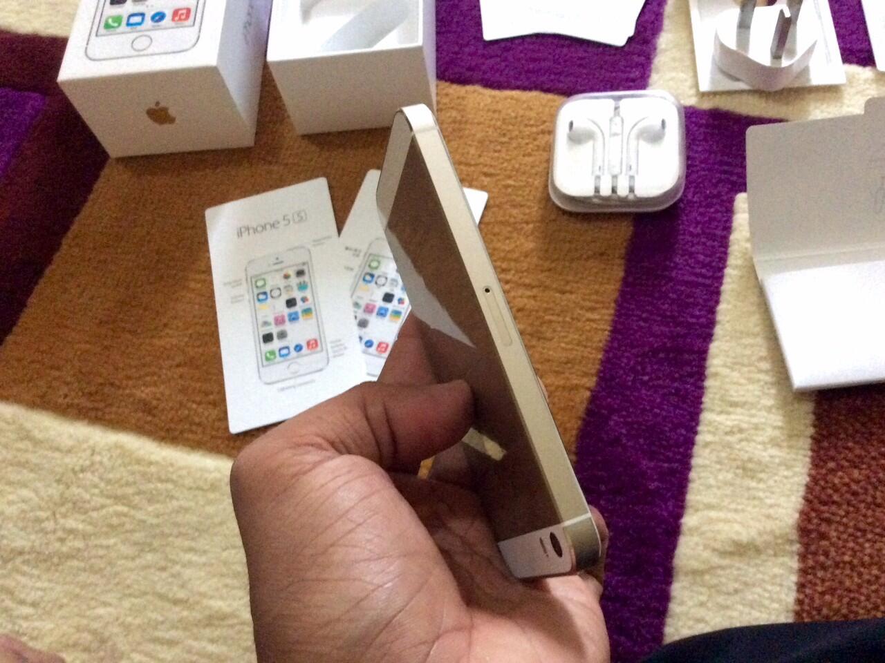 iPhone 5S 16GB Gold second Muluslussluss murah rekber ok!!!