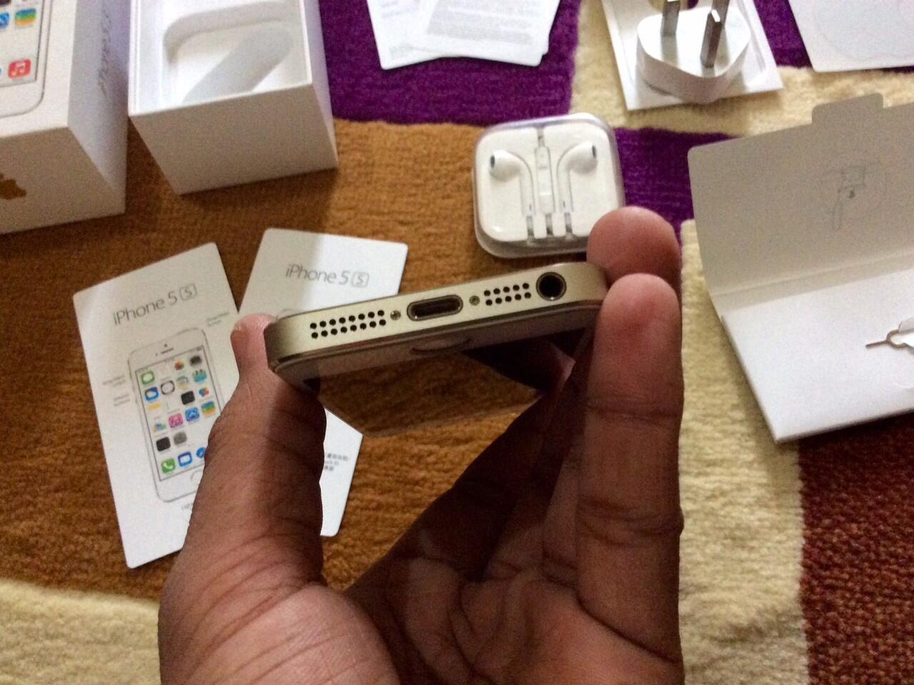 iPhone 5S 16GB Gold second Muluslussluss murah rekber ok!!!