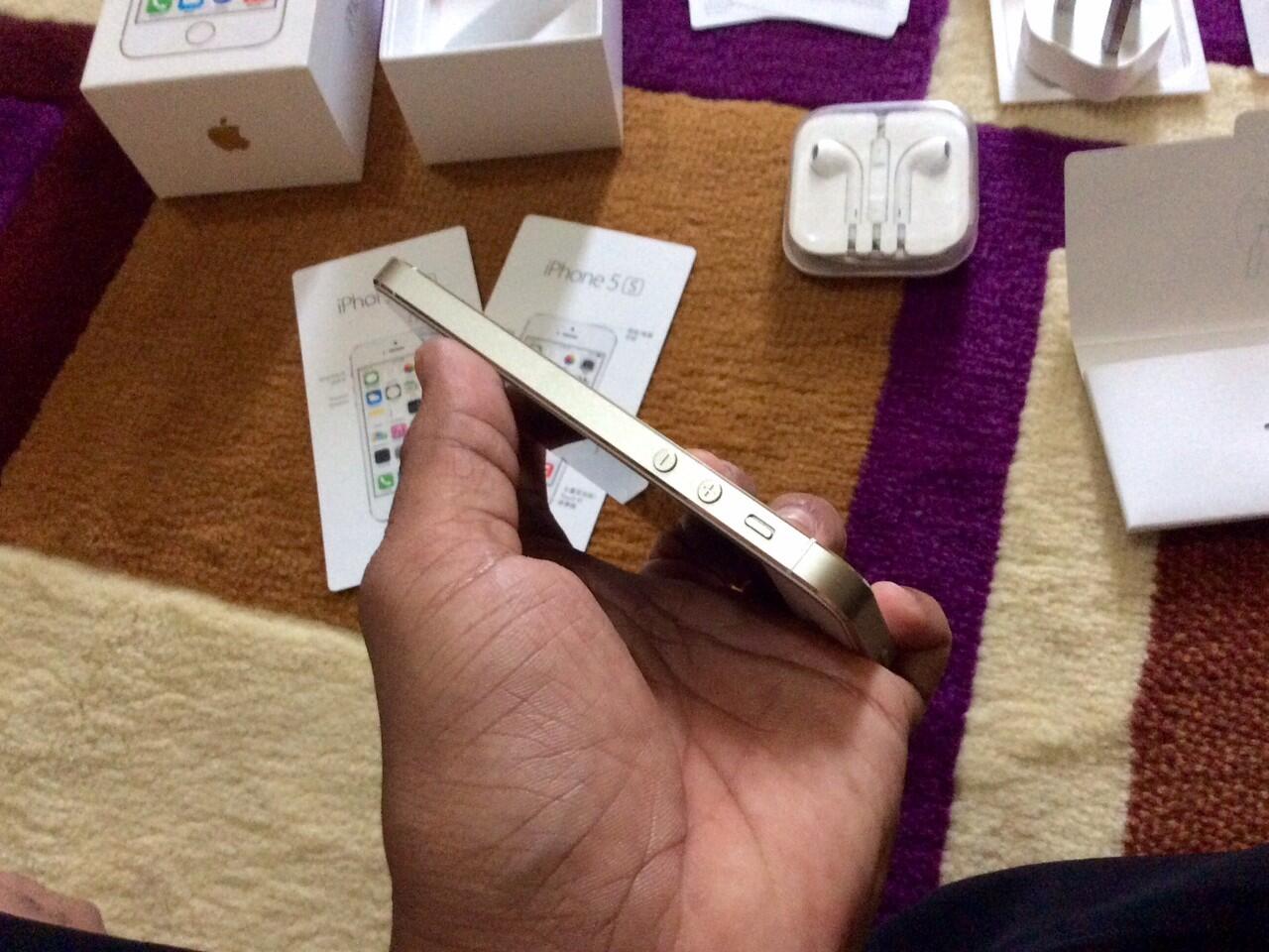 iPhone 5S 16GB Gold second Muluslussluss murah rekber ok!!!