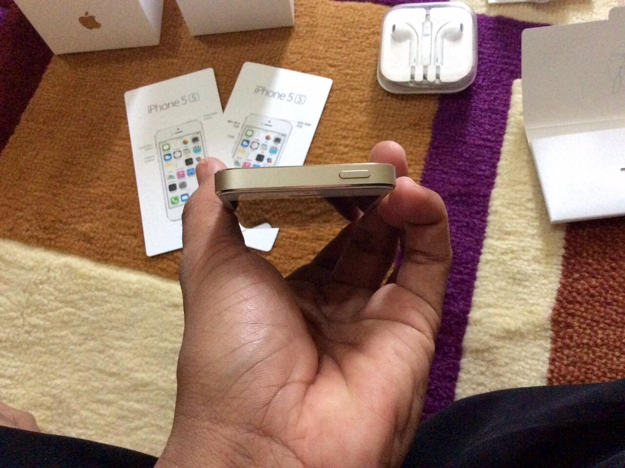 iPhone 5S 16GB Gold second Muluslussluss murah rekber ok!!!