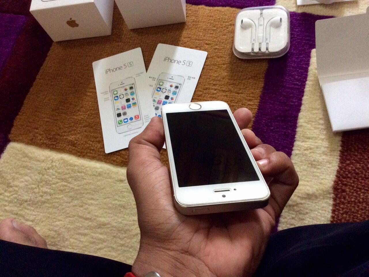 iPhone 5S 16GB Gold second Muluslussluss murah rekber ok!!!