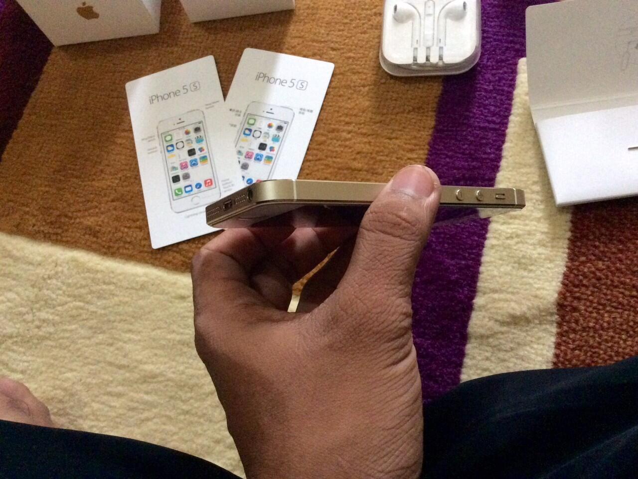 iPhone 5S 16GB Gold second Muluslussluss murah rekber ok!!!