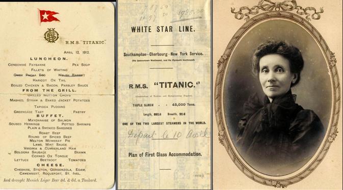 Tiga Memorabilia Kapal Titanic Kembali Dilelang